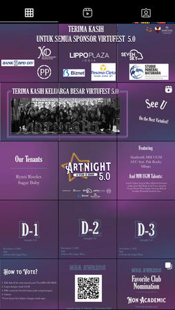 Virtufest 5.0 instagram